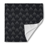 Masonic Eye Pattern Print Silk Bandana