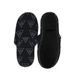 Masonic Eye Pattern Print Slippers