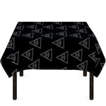 Masonic Eye Pattern Print Tablecloth