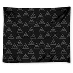 Masonic Eye Pattern Print Tapestry