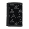 Masonic Eye Pattern Print Trifold Wallet