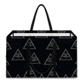 Masonic Eye Pattern Print Utility Tote Bag