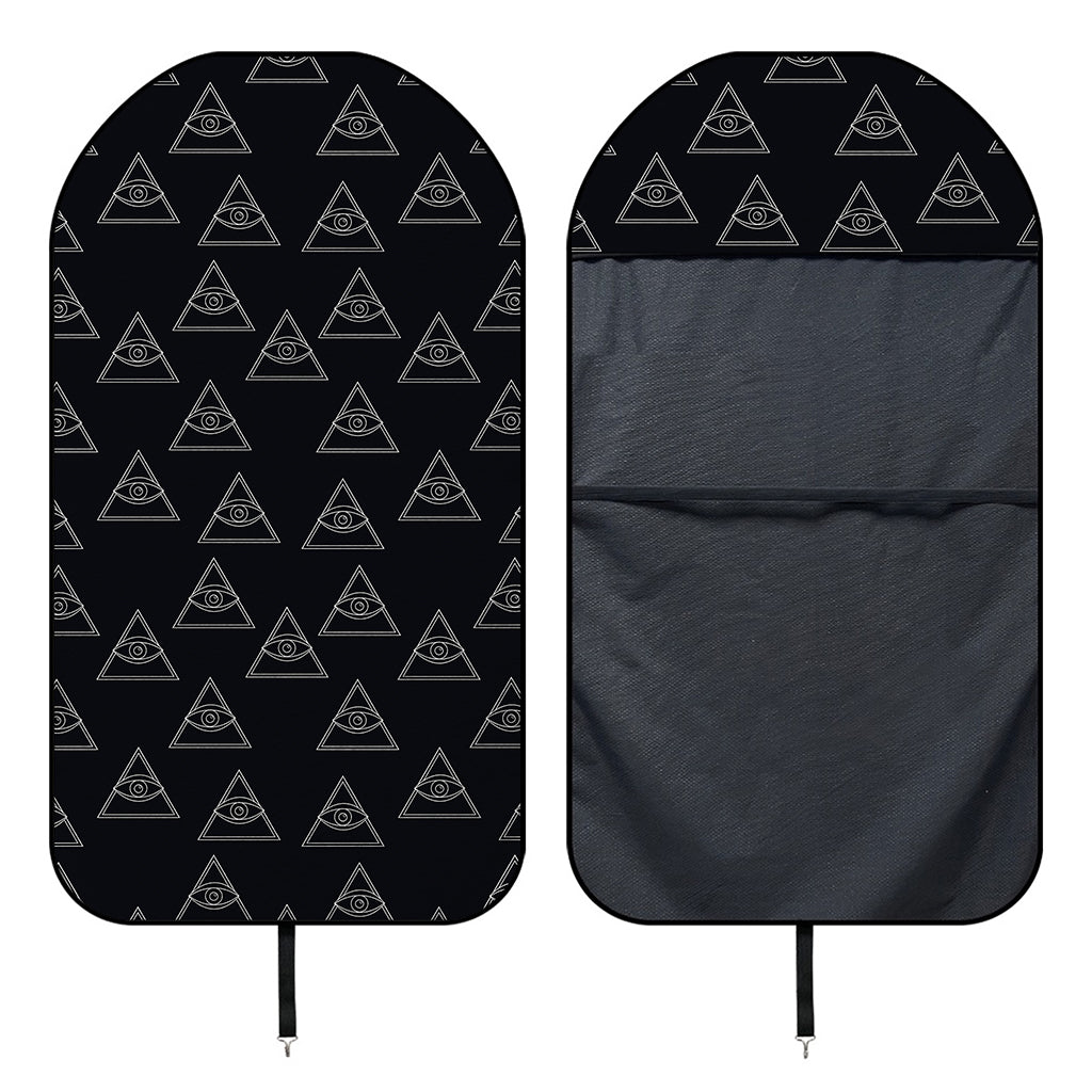 Masonic Eye Pattern Print Waterproof Car Seat Cover