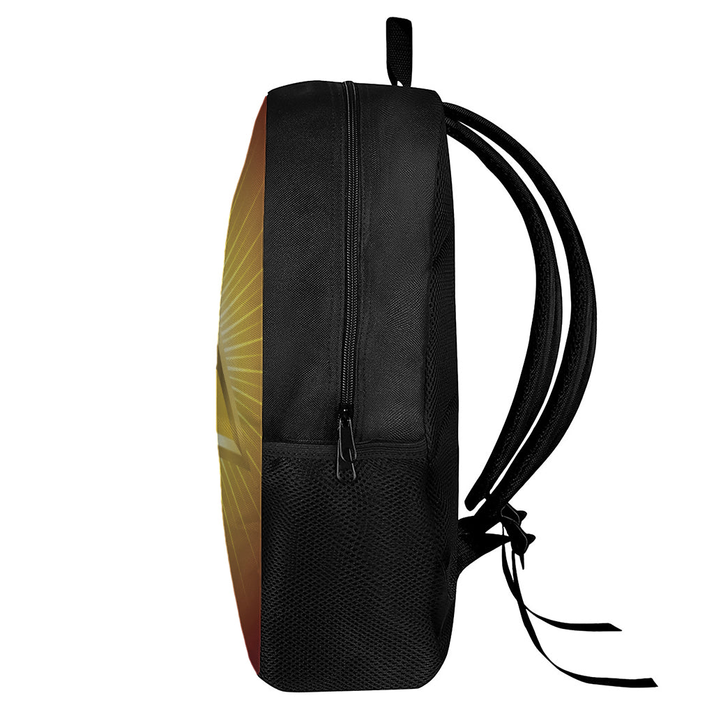 Masonic Eye Sight Print 17 Inch Backpack