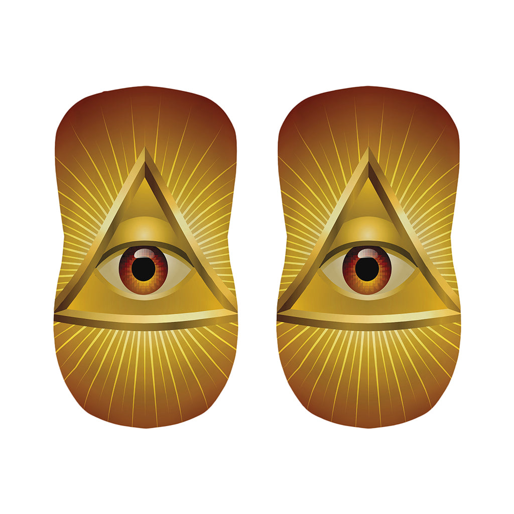 Masonic Eye Sight Print Bar Stool Covers