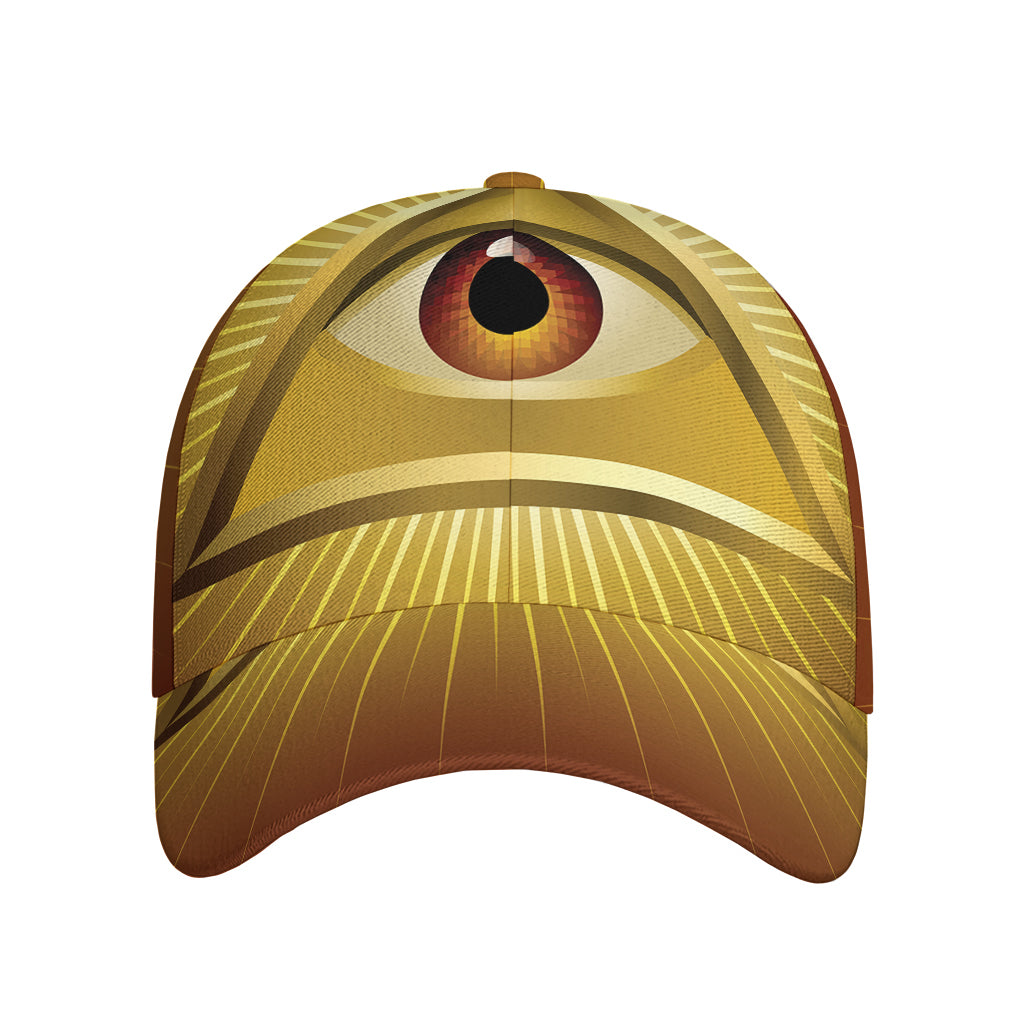 Masonic Eye Sight Print Baseball Cap