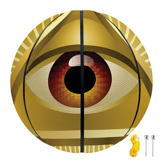 Masonic Eye Sight Print Basketball