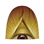 Masonic Eye Sight Print Beanie