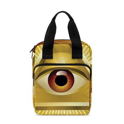 Masonic Eye Sight Print Bible Tote Bag