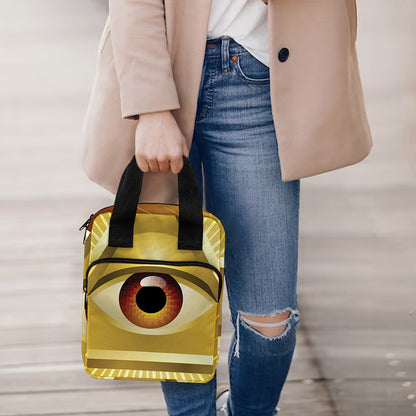 Masonic Eye Sight Print Bible Tote Bag
