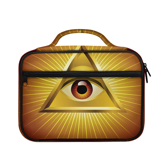 Masonic Eye Sight Print Briefcase Bible Bag
