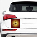 Masonic Eye Sight Print Car Sticker