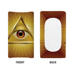 Masonic Eye Sight Print Changing Pad Cover