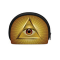 Masonic Eye Sight Print Coin Purse