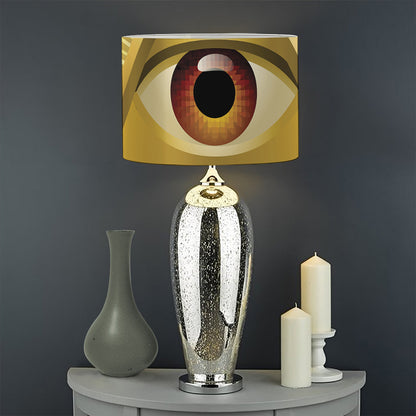 Masonic Eye Sight Print Drum Lamp Shade