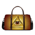 Masonic Eye Sight Print Duffle Bag