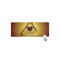 Masonic Eye Sight Print Extended Mouse Pad