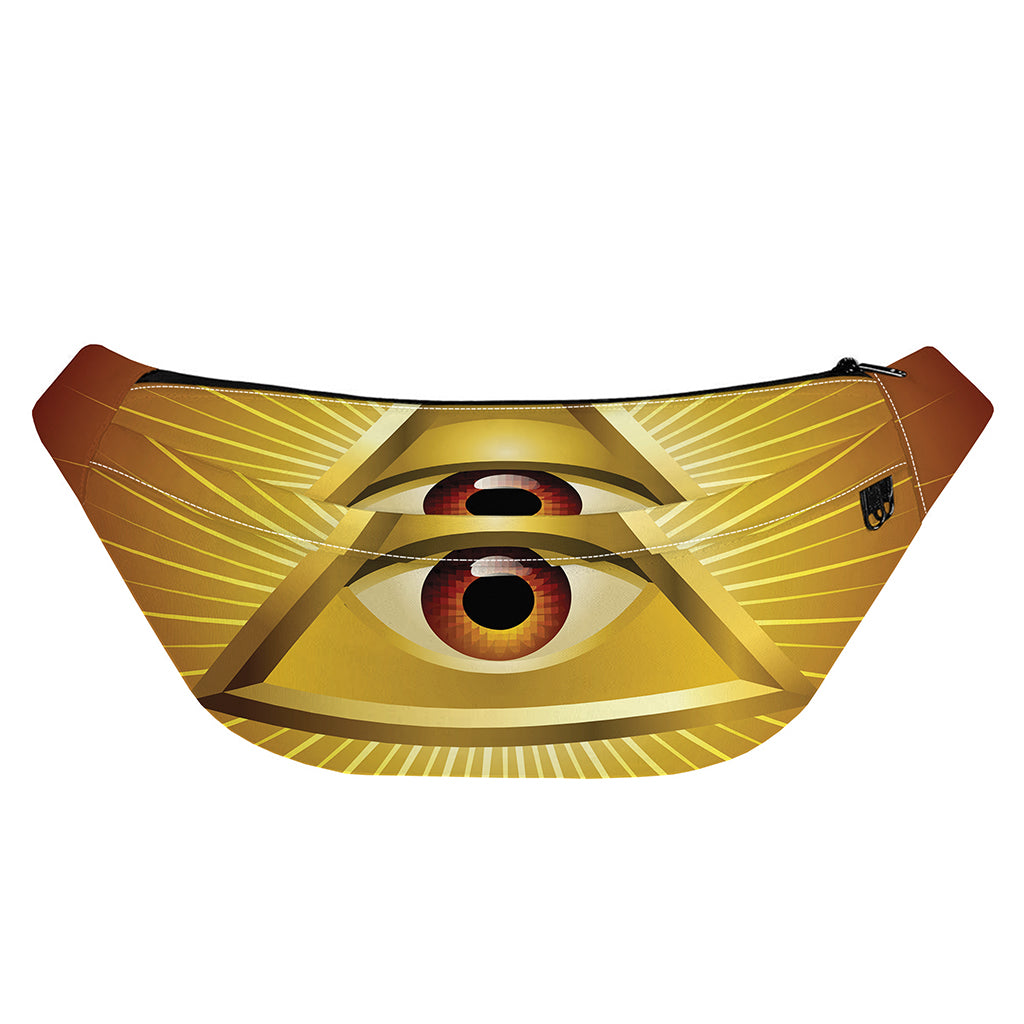 Masonic Eye Sight Print Fanny Pack