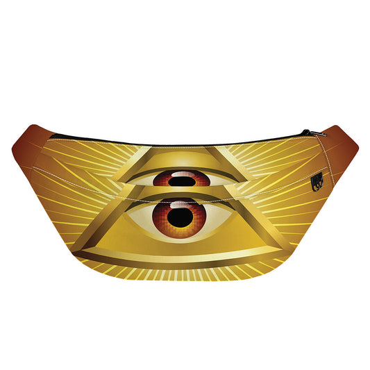 Masonic Eye Sight Print Fanny Pack