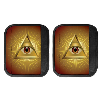 Masonic Eye Sight Print Handle Covers
