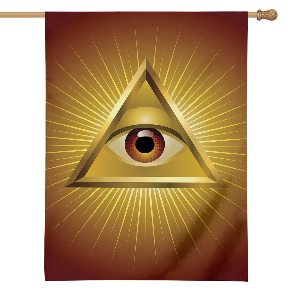 Masonic Eye Sight Print House Flag