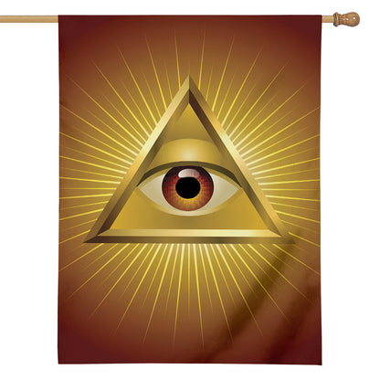 Masonic Eye Sight Print House Flag