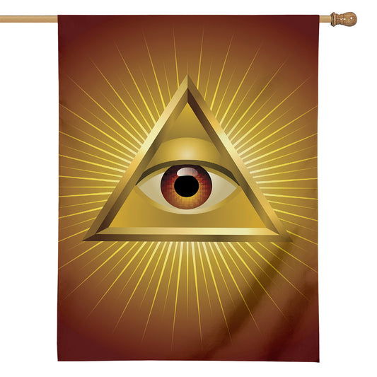 Masonic Eye Sight Print House Flag