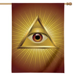 Masonic Eye Sight Print House Flag