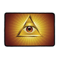Masonic Eye Sight Print Kitchen Mat