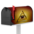 Masonic Eye Sight Print Mailbox Cover