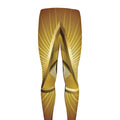 Masonic Eye Sight Print Men's Leggings