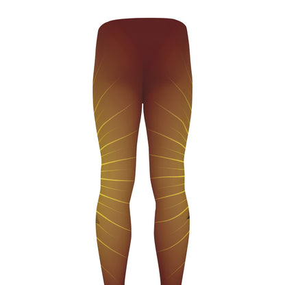 Masonic Eye Sight Print Men's leggings