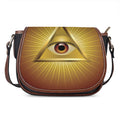 Masonic Eye Sight Print Saddle Bag