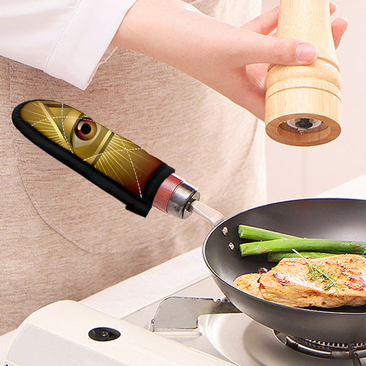 Masonic Eye Sight Print Skillet Handle Cover
