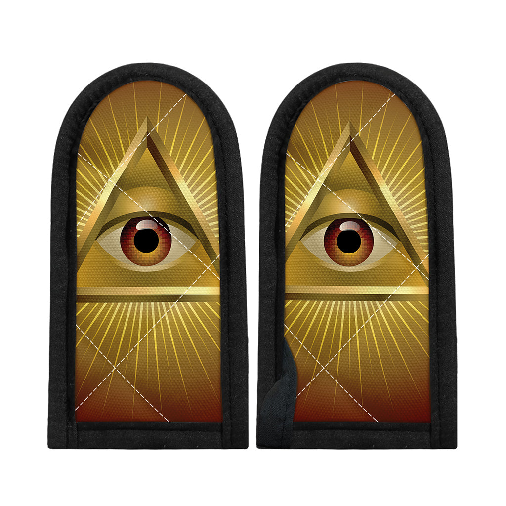 Masonic Eye Sight Print Skillet Handle Cover