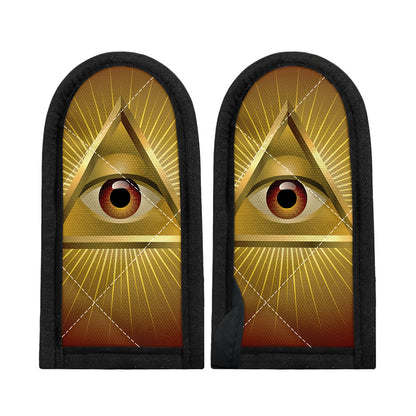Masonic Eye Sight Print Skillet Handle Cover