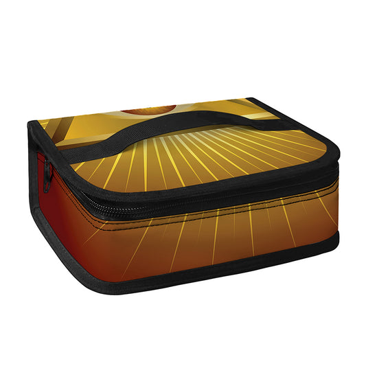 Masonic Eye Sight Print Small Lunch Bag