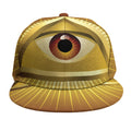 Masonic Eye Sight Print Snapback Cap