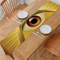 Masonic Eye Sight Print Table Runner