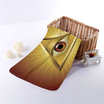 Masonic Eye Sight Print Towel