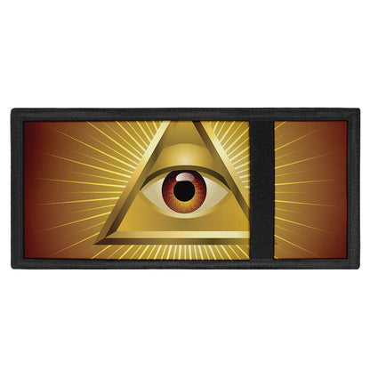 Masonic Eye Sight Print Trifold Wallet
