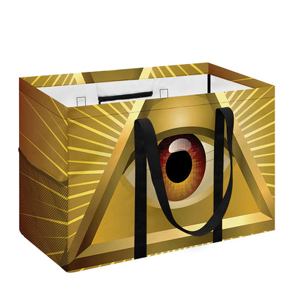Masonic Eye Sight Print Utility Tote Bag