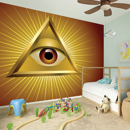 Masonic Eye Sight Print Wall Sticker