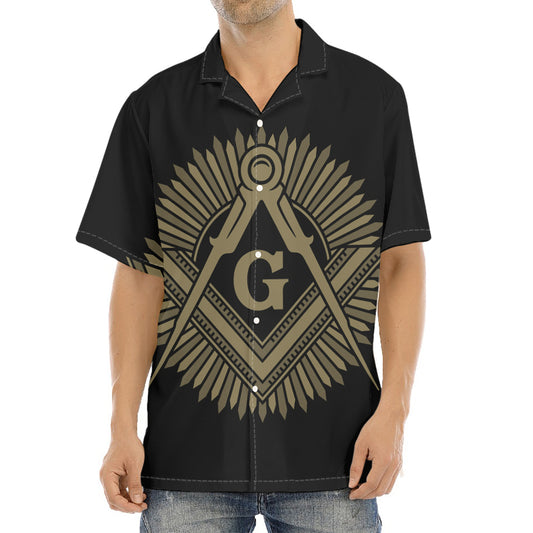 Masonic Freemasonry Print Aloha Shirt