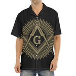 Masonic Freemasonry Print Aloha Shirt