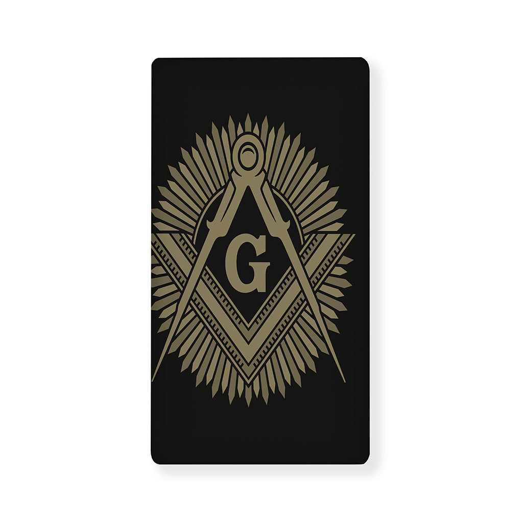 Masonic Freemasonry Print Baby Crib Sheet