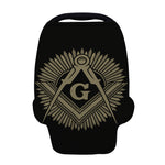 Masonic Freemasonry Print Baby Seat Cover