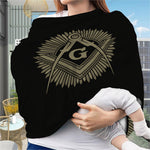 Masonic Freemasonry Print Baby Seat Cover