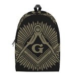 Masonic Freemasonry Print Backpack