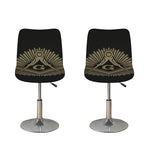 Masonic Freemasonry Print Bar Stool Covers